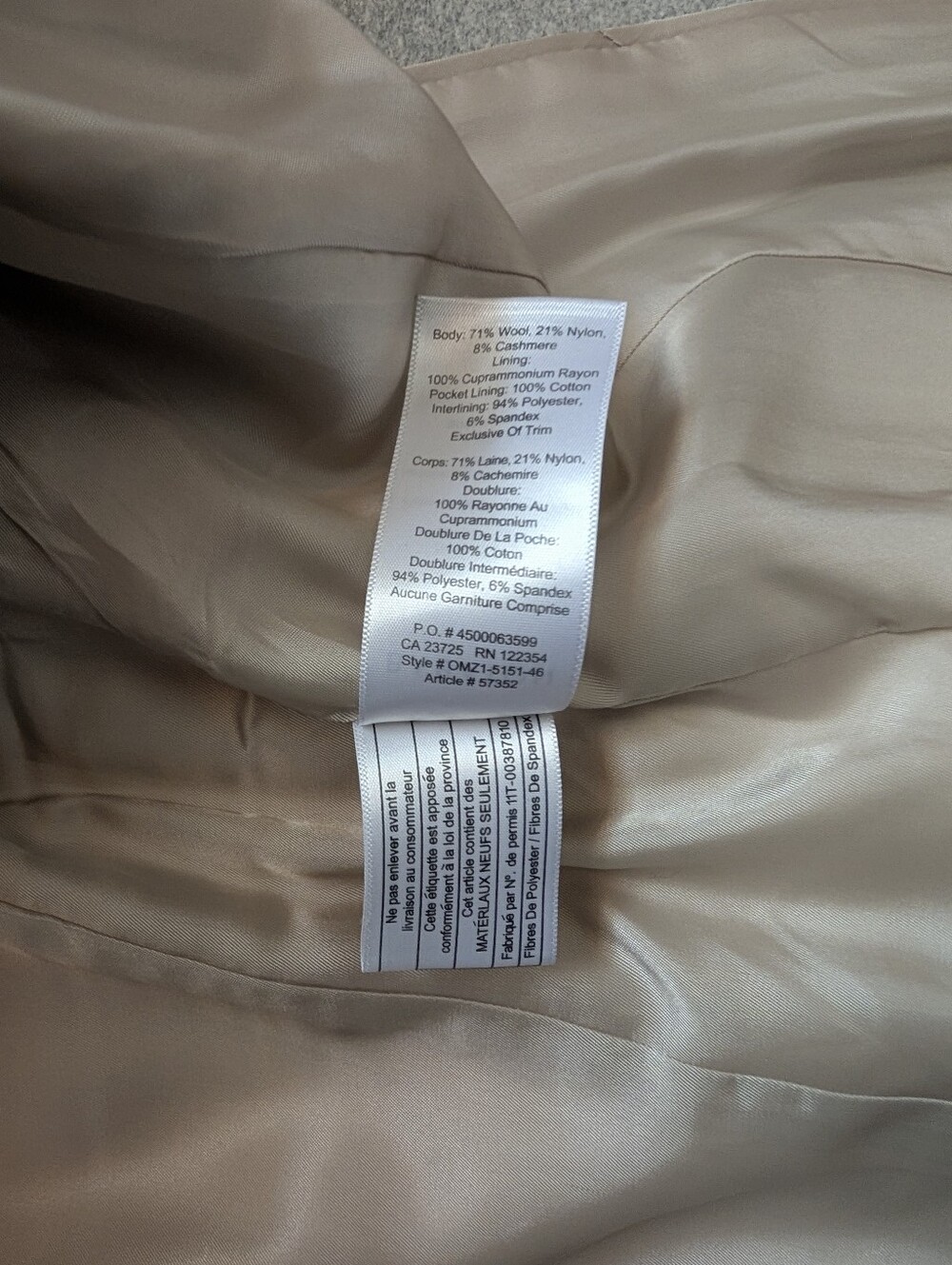 Women’s Babaton The Conor coat - Picture 14 of 16